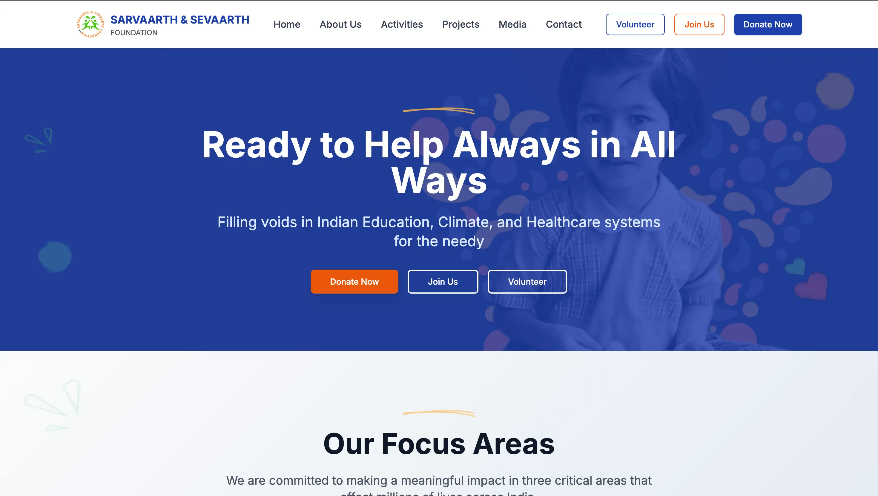 Sarvaarth India project